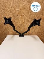 Monitorarm - NewStar - voor 2 schermen - zwart - reuse, Nieuw in verpakking