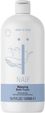 NAIF BABY & KIDS RELAXING BATH FOAM BADSCHUIM FLACON 500 ML, Kinderen en Baby's, Nieuw, Verzenden