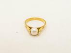Zonder Minimumprijs - Ring - 18 karaat Geel goud Parel, Sieraden, Tassen en Uiterlijk, Ringen, Nieuw