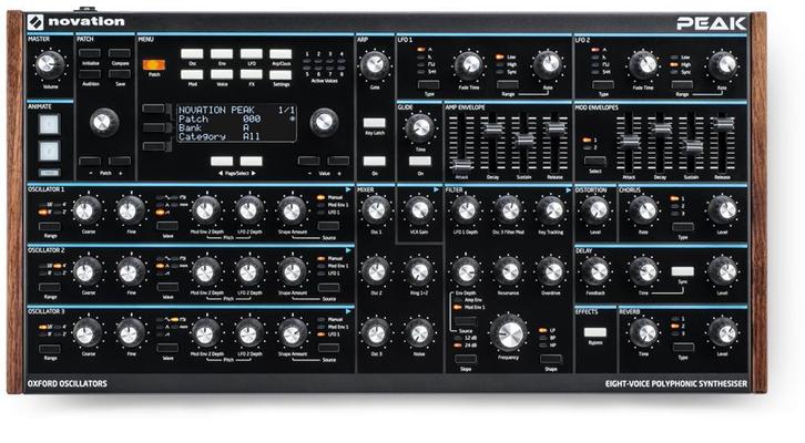 Novation Peak BLACKFRIDAY, Muziek en Instrumenten, Synthesizers, Nieuw, Ophalen of Verzenden