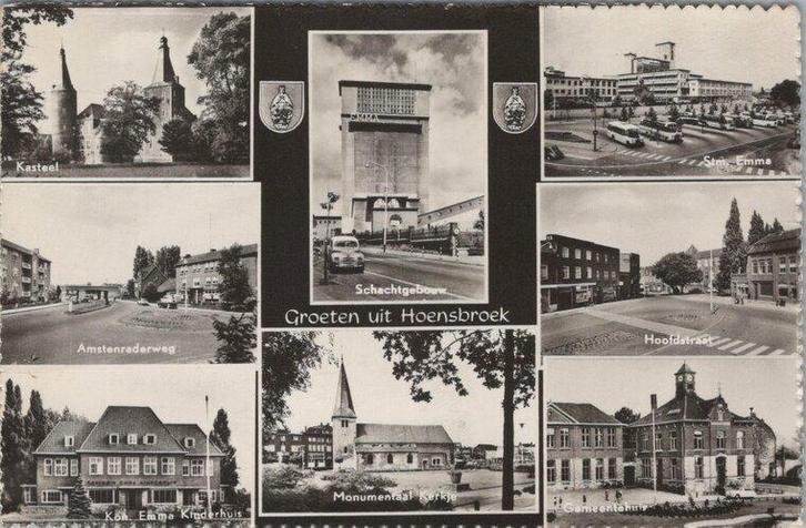 HOENSBROEK - Meerluik Groeten uit Hoensbroek, Verzamelen, Ansichtkaarten | Nederland, Verzenden
