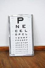 Vision test board - Reclamebord - Pools Vision testbord,