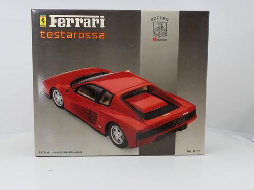 Schaal 1:8 Pocher Rivarossi Ferrari Testarossa type K51...., Hobby en Vrije tijd, Modelauto's | 1:5 tot 1:12, Gebruikt, Ophalen of Verzenden
