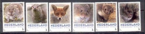 Nederland 2013 - zoogdieren in nederland complete serie, Postzegels en Munten, Postzegels | Nederland