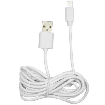 Benson USB naar Lightning kabel - 1 meter - wit - 2.1A -... beschikbaar voor biedingen