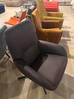 Draaifauteuil Kebe marathon leder bruin stoel leer, Huis en Inrichting, Fauteuils, Ophalen, Rancho bruin fauteuil, Nieuw, 75 tot 100 cm