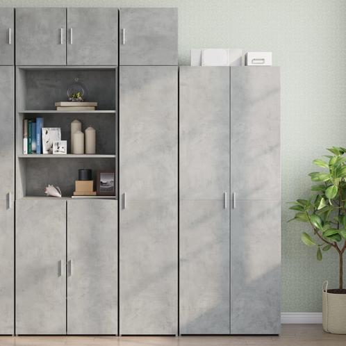 vidaXL Opbergkast smal 40x42,5x225 cm bewerkt hout, Huis en Inrichting, Kasten | Buffetkasten, 25 tot 50 cm, Nieuw, Overige houtsoorten