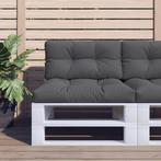 Palletkussens Antraciet 2st retourdeal! -35%, Huis en Inrichting, Woonaccessoires | Kussens, Ophalen of Verzenden, Nieuw, Grijs
