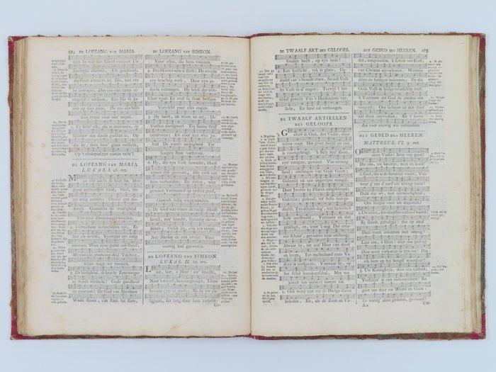 Hervormde Kerk - Het boek der psalmen; nevens de gezangen -, Antiek en Kunst, Antiek | Boeken en Bijbels