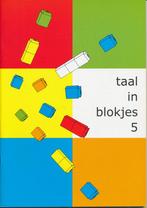 Taal in Blokjes werkschrift 5 nieuwste versie (per stuk), Verzenden, Nieuw