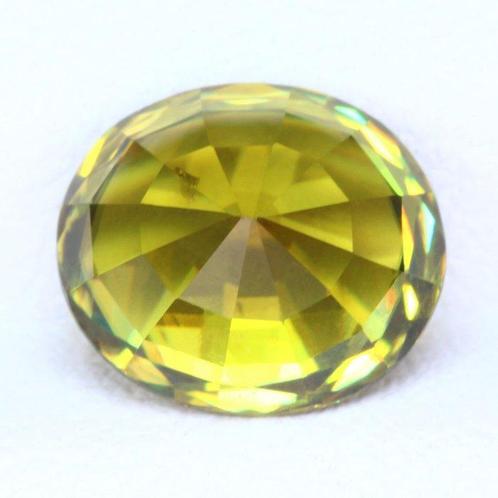 Zonder Minimumprijs Geel, Groen Titaniet - 3.41 ct -, Sieraden, Tassen en Uiterlijk, Edelstenen