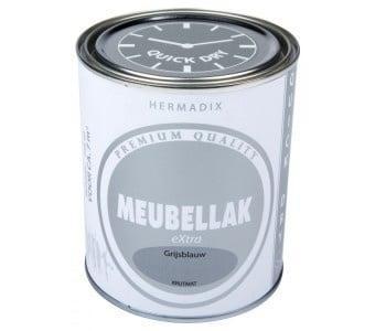 Hermadix Meubellak extra Krijtmat - Donker Taupe - 0,75 l..., Doe-het-zelf en Verbouw, Verf, Beits en Lak, Lak, Overige kleuren