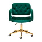 Stoel Groen QS-OF213G 4Rico (Diverse stoelen, STOELEN), Verzenden, Nieuw