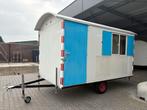 Schaftwagen langzaamverkeer - 4x2 meter  met berging, Ophalen of Verzenden