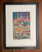 James Rizzi (1950-2011) - Junkyard, original Siebdruck