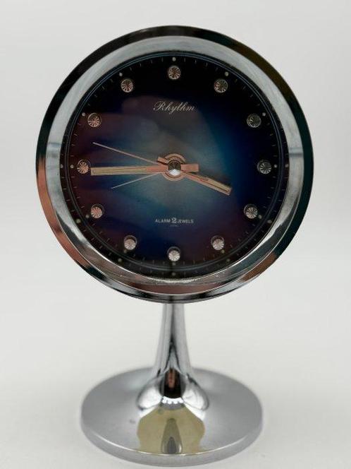 Tafelklok - rhytm - Bakeliet - 1970-1980 - tafel klok, Antiek en Kunst, Antiek | Klokken