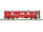LGB 30693 Gepäckwagen RhB Epoche VI, Metallrader, Hobby en Vrije tijd, Modeltreinen | Overige schalen, Overige typen, Nieuw, Ophalen of Verzenden