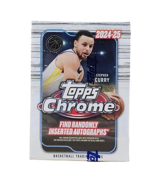 2024/25 Topps Chrome Basketball, Topps Chrome Stephen Curry,, Verzamelen, Stickers