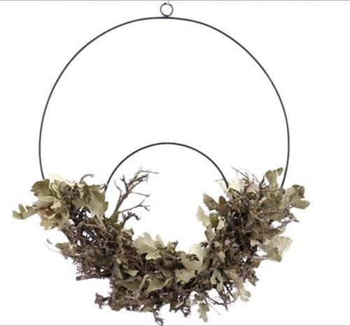 Metalen ring Hula Hoop Dobro Frosted 40 cm per stuk, Huis en Inrichting, Woonaccessoires | Kunstplanten en Kunstbloemen, Nieuw