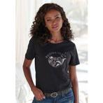 Vivance T-shirt Met glanzende frontprint in een zachte, Kleding | Dames, T-shirts, Verzenden, Nieuw