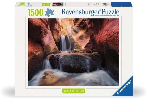 Waterval in the Grand Canyon Puzzel (1500 stukjes) |, Hobby en Vrije tijd, Denksport en Puzzels, Nieuw, Verzenden