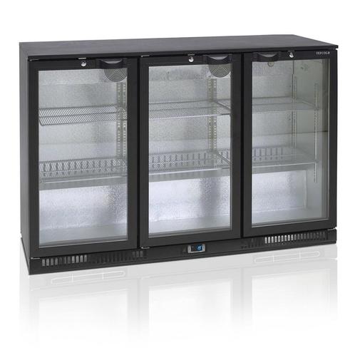 Barkoelkast | Zwart | 3 deuren | Inclusief slot, Zakelijke goederen, Horeca | Keukenapparatuur, Verzenden