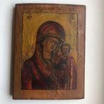 Reis-icoon - Moeder Gods van Kazan - Hout
