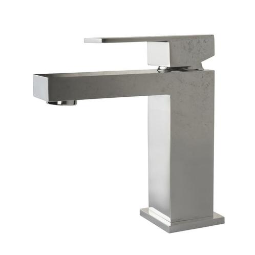 Wastafelkraan BWS | Colorato Square | Vierkant | Chroom, Doe-het-zelf en Verbouw, Sanitair, Kraan, Nieuw, Chroom, Ophalen of Verzenden