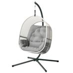 TRUUSK Hangstoel Met Frame, Eivormige Hangschommel Met Zacht, Tuin en Terras, Hangmatten, Verzenden, Nieuw