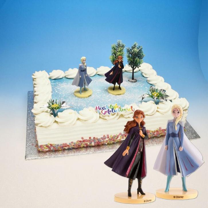 Frozen 2 Taartset - Anna & Elsa (Disney), Hobby en Vrije tijd, Taarten en Cupcakes maken, Nieuw, Verzenden