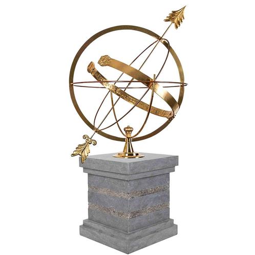 Zonnewijzer Jupiter Z7 & sokkel SB103 Decoratie, Tuin en Terras, Tuinwanddecoratie, Verzenden