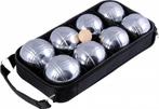 Jeu de boules set in een tas - metaal - 8 ballen, Verzenden, Nieuw