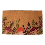 Deurmat Kokos handgeweven paddestoelen 75cm, Verzenden, Nieuw