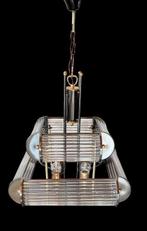 Plafondlamp - metal lacado, cristal, Nieuw