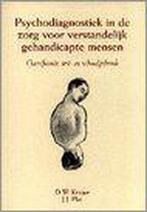 PSYCHODIAGNOSTIEK ZORG VERSTANDEL DR 1 9789026514944, Boeken, Gelezen, D.W. Kraijer, Verzenden