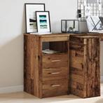 vidaXL Ladekast 40x50x76 cm bewerkt hout oud houtkleurig, Huis en Inrichting, Verzenden, Nieuw
