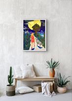 Knut-Peter Hoffmann - Big Moon, Antiek en Kunst