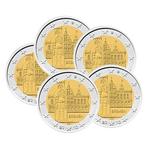 Duitsland 2 Euro Set Bremen 2010 UNC, Postzegels en Munten, Munten | Europa | Euromunten, Verzenden