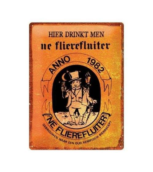 Flierefluiter pubbord relief, Zakelijke goederen, Horeca | Overige, Verzenden