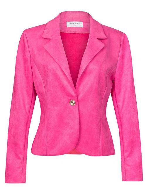Blazer Simone Fuchsia Roze XXXL (46), damesjasje, Kleding | Dames, Jasjes, Kostuums en Pakken, Verzenden