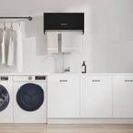 vidaXL Kledingkast met lade Zwart Eiken 70 x 32,5 x 35 cm, Huis en Inrichting, Kasten | Kledingkasten, Verzenden, Nieuw