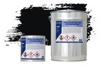 Wixx 2K Epoxy 550 Betonverf RAL 9005 | Gitzwart 10L, Zwart, Nieuw, Verf, Verzenden