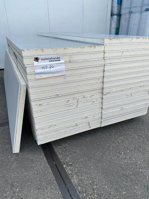 Restpartij PIR-Gips 9,5mm Gips | 40mm PIR | 600x2400mm |MP70, Doe-het-zelf en Verbouw, Isolatie en Afdichting, 4 tot 8 cm, 15 m² of meer