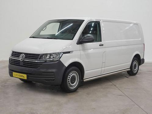 Volkswagen Transporter 110pk L2H1, Auto's, Bestelauto's, Lease, Overige kleuren, Handgeschakeld, Wit, Financial lease, Kunstmatig leder