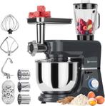 2dekans | KitchenBrothers Keukenmachine - Complete Set - 15, Witgoed en Apparatuur, Ophalen of Verzenden, Zo goed als nieuw