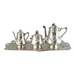 WMF / Geislingen - Koffie- en theeservies - Tin