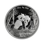 30 gram zilveren Panda munt 2026, Verzenden