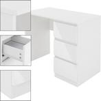 Bureau met lades - Bureautafel - Computertafel - 90x76x50 cm, Verzenden, Zo goed als nieuw