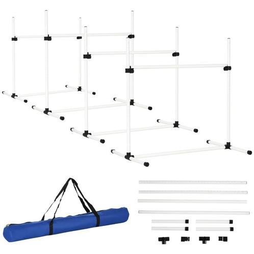 TRUUSK Agility Hurdle Set Slalompalen Hondentrainingsset 4 X, Dieren en Toebehoren, Honden-accessoires, Nieuw, Verzenden