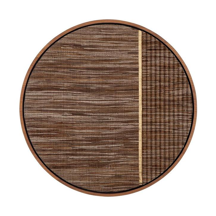 *WOONWINKEL* Must Living Contemporary Gold Rond Wandpaneel B, Huis en Inrichting, Woonaccessoires | Schilderijen, Tekeningen en Foto's